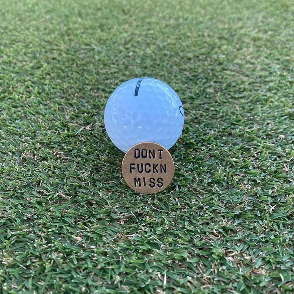 🤣⛳Funny Golf Ball Marker