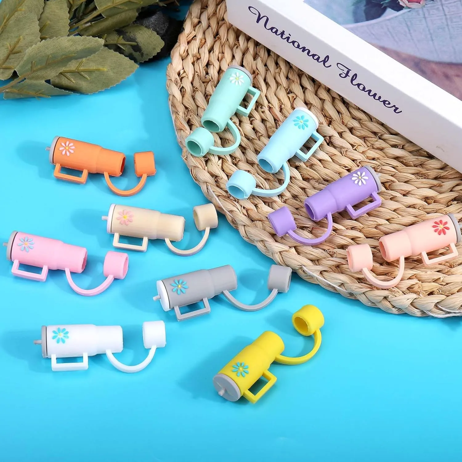 🥤Silicone Mini Cup Straw Covers Cap