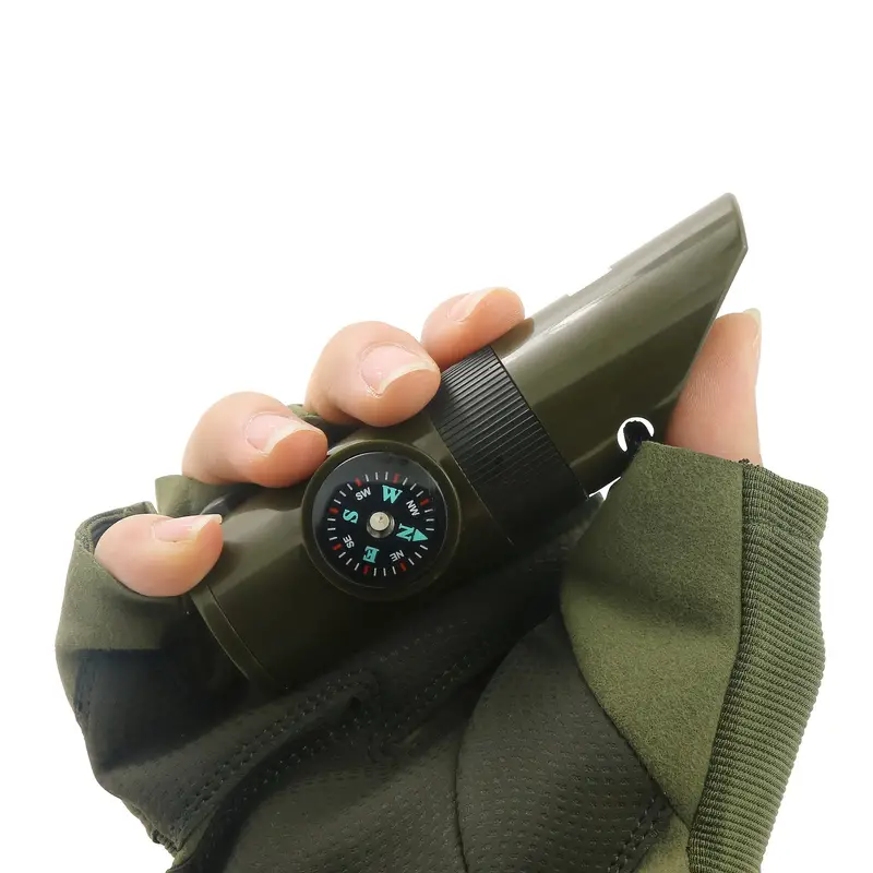 Outdoor 7 in 1 Multi-Functional Whistle