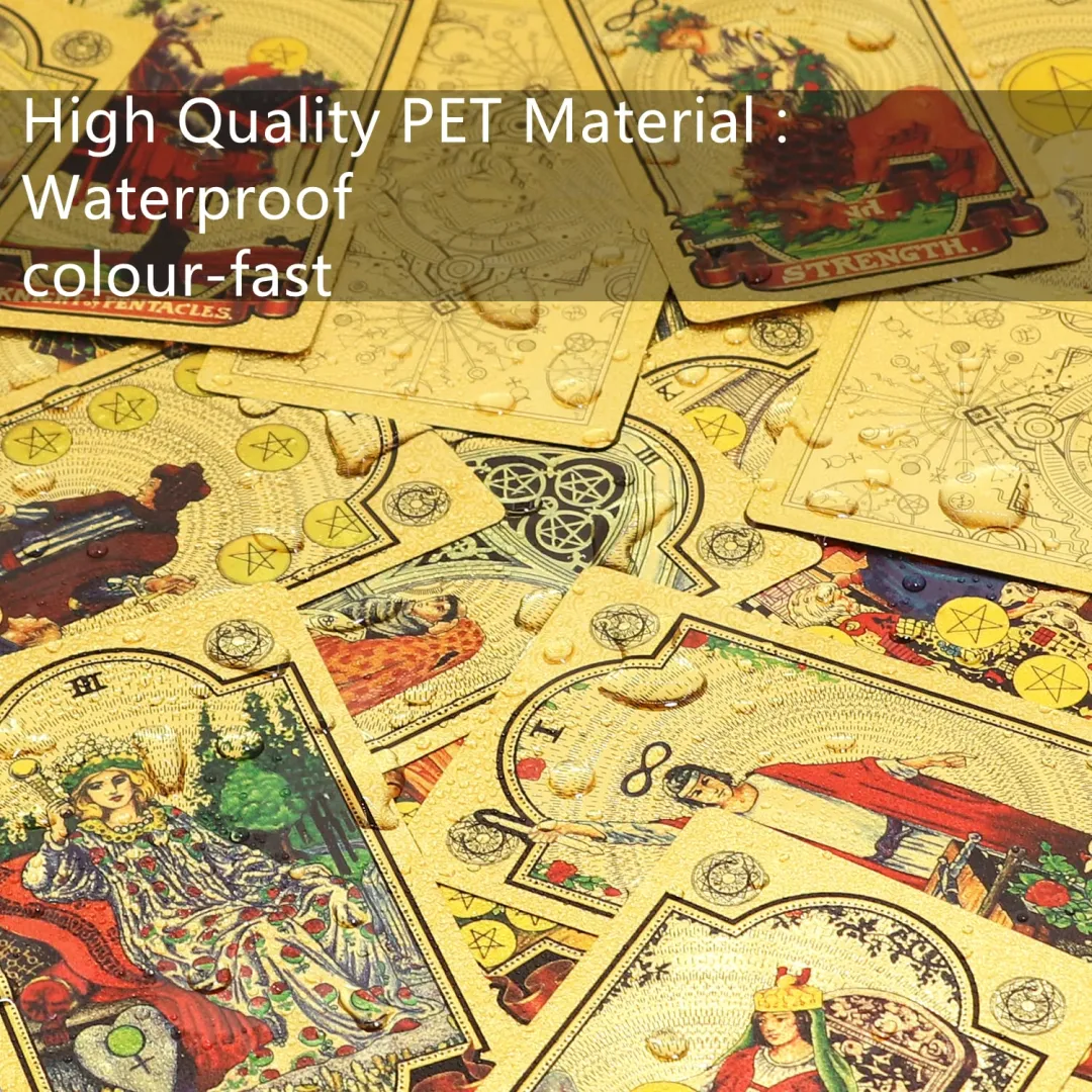 🔥Explore the Mystical World of Tarot Gold Foil Tarot🔮