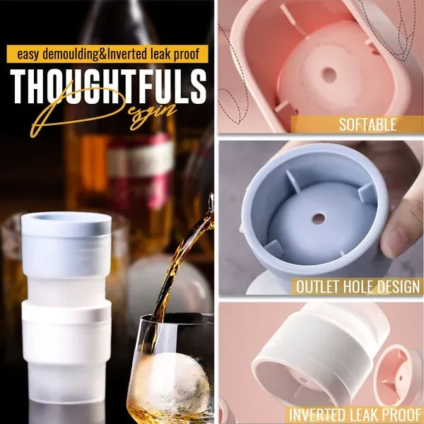 (🔥2023 New Year Sale-50% OFF) Silicone ice ball maker