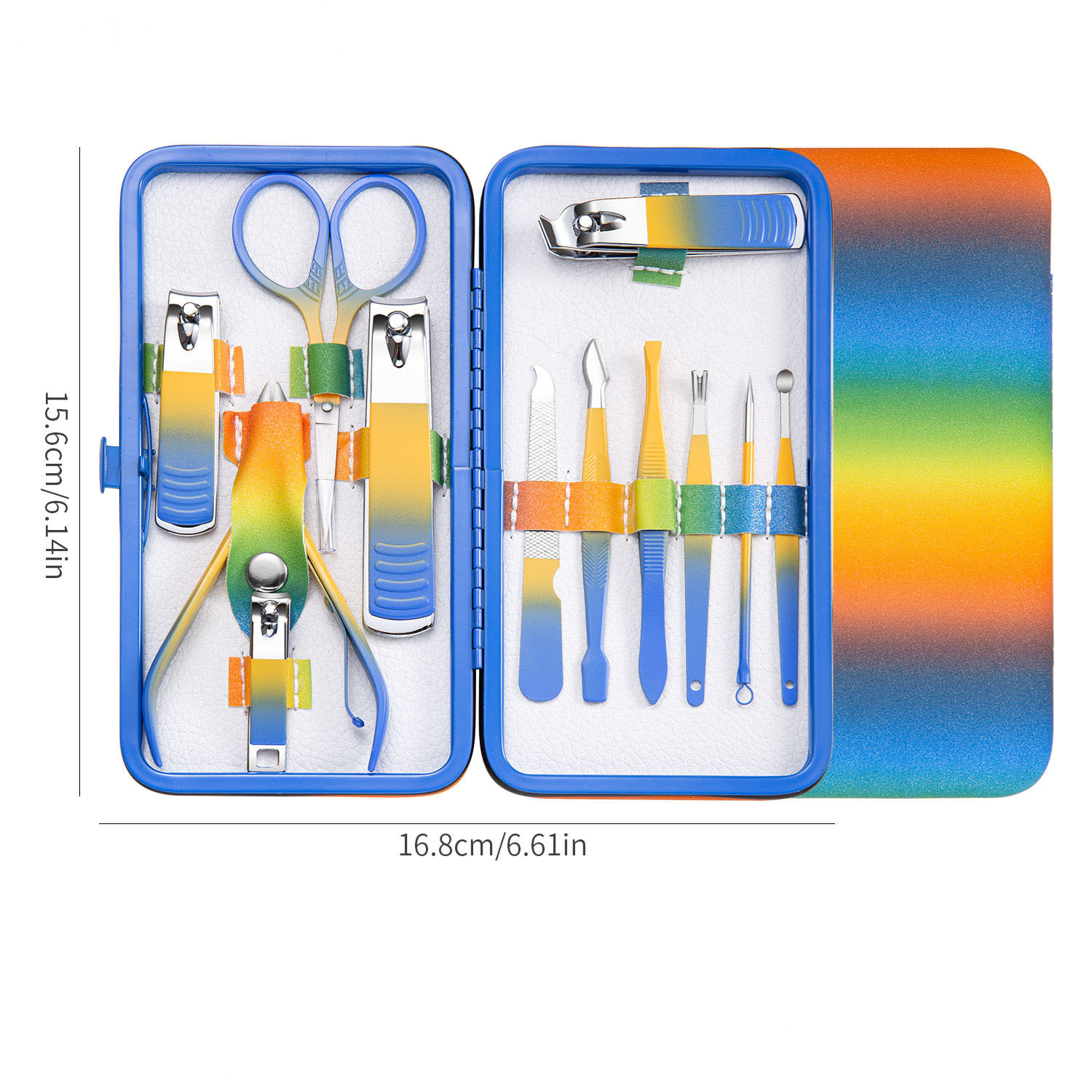 🔥Multicolor Stainless steels Manicure Set