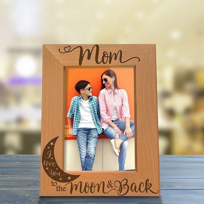 I Love You to the Moon and Back Photo Frame