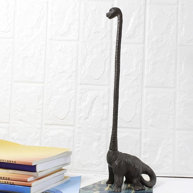 Iron Dinosaur Paper Towel Holder