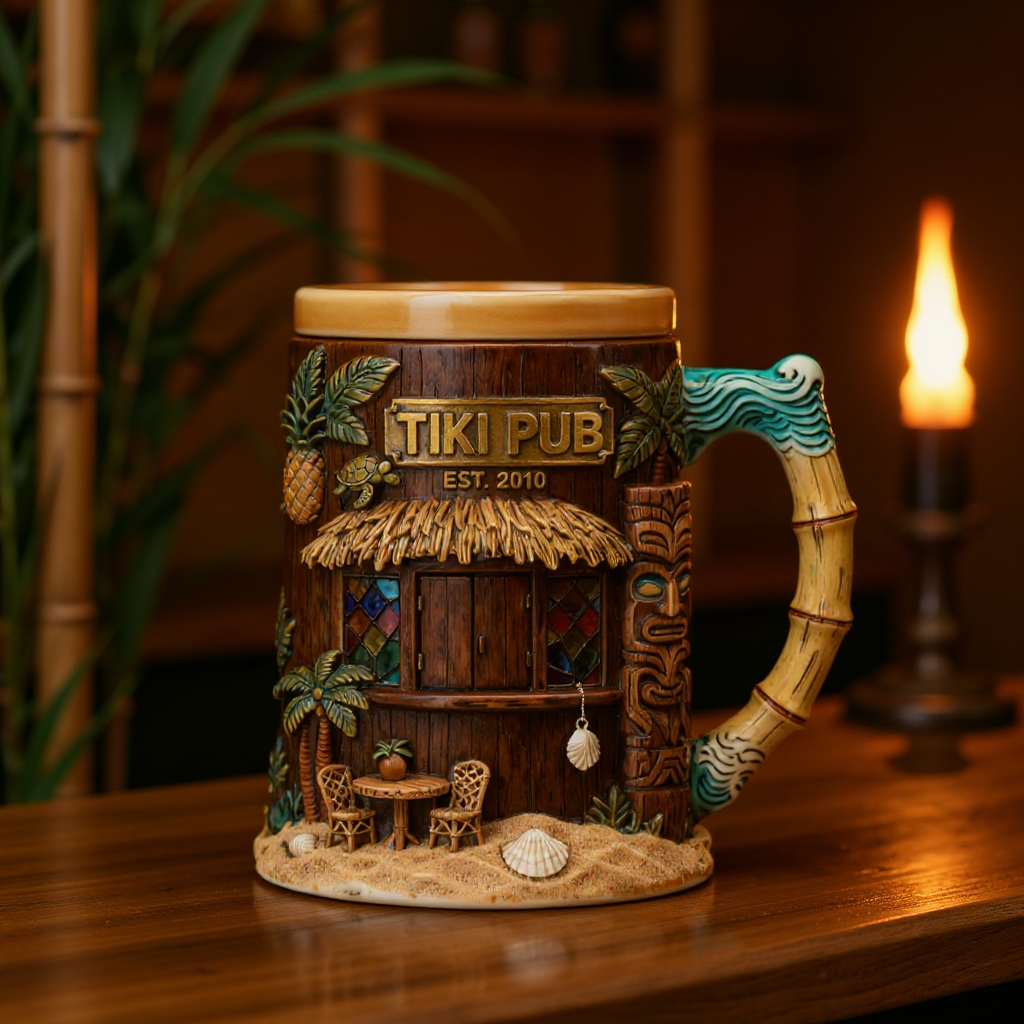 🍻3D Personalized Vintage Bar Mug