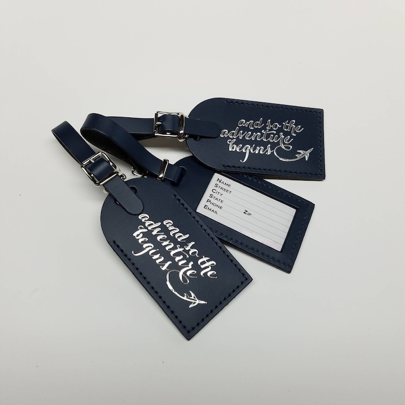 Leather Luggage Tag(2PCS)