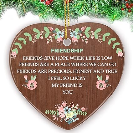 🔥Christmas Hot Sale - 💓Friendship Ornaments