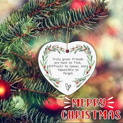 🔥Christmas Hot Sale - 💓Friendship Ornaments