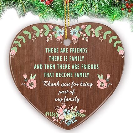 🔥Christmas Hot Sale - 💓Friendship Ornaments