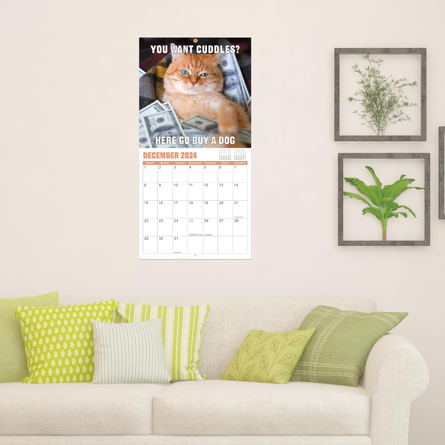 🐱Funny Cat 2024 Calendar