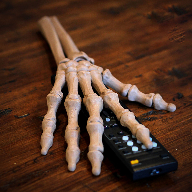 3D Printed Skeleton Hand