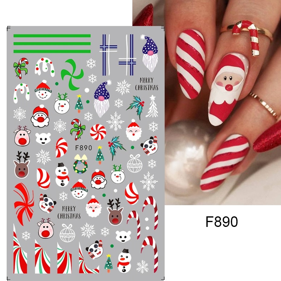 🎅Christmas Nail Art Stickers