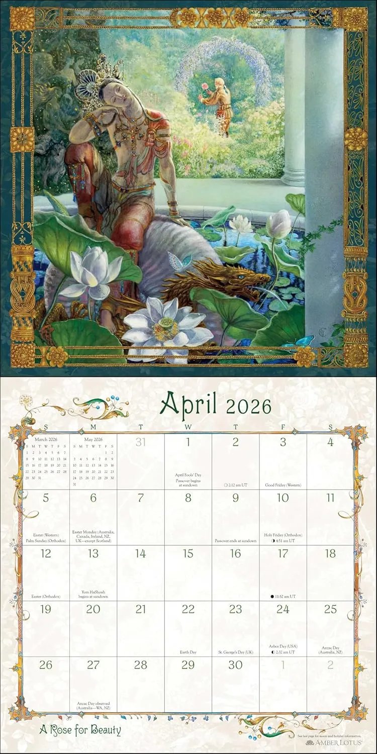 🔥Last Day 49% OFF - ✨Women of Myth & Magic 2026 Calendar📅