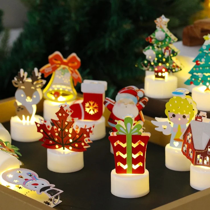 🎄Christmas electronic candle light🎁