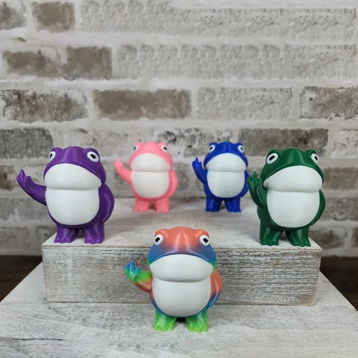 🐸Cheeky Middle Finger Frog😂