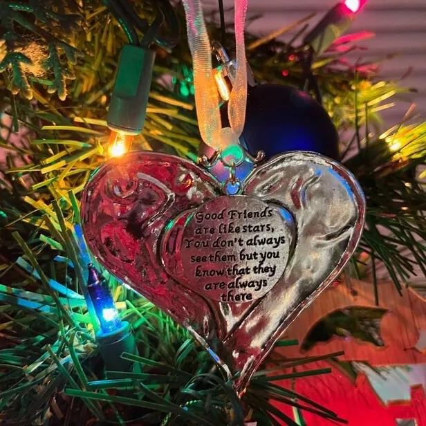 Christmas Ornament Gift - Good Friends Are Like Stars