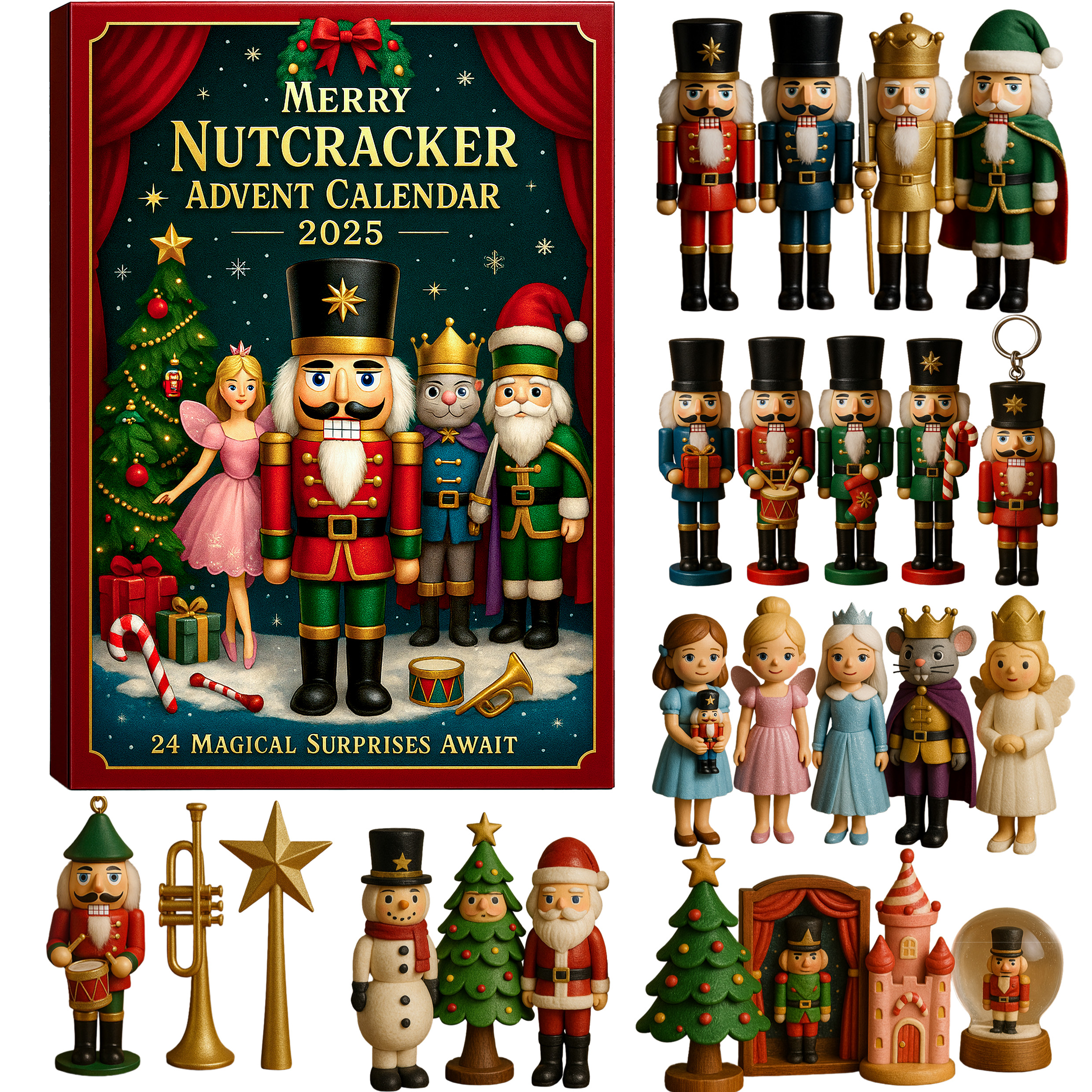 Merry Nutcracker Advent Calendar 2025🎄