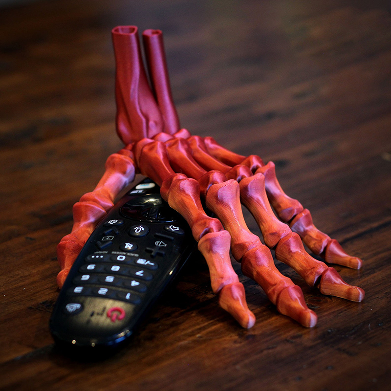 3D Printed Skeleton Hand