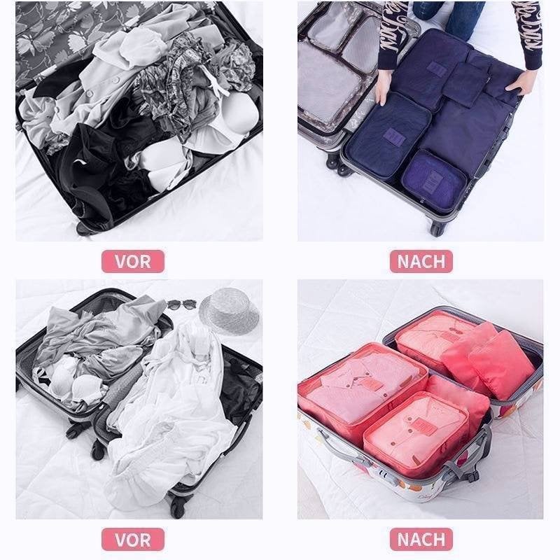 🎉LAST DAY HOT SALE 49% OFF ✈6 pieces portable luggage packing cubes