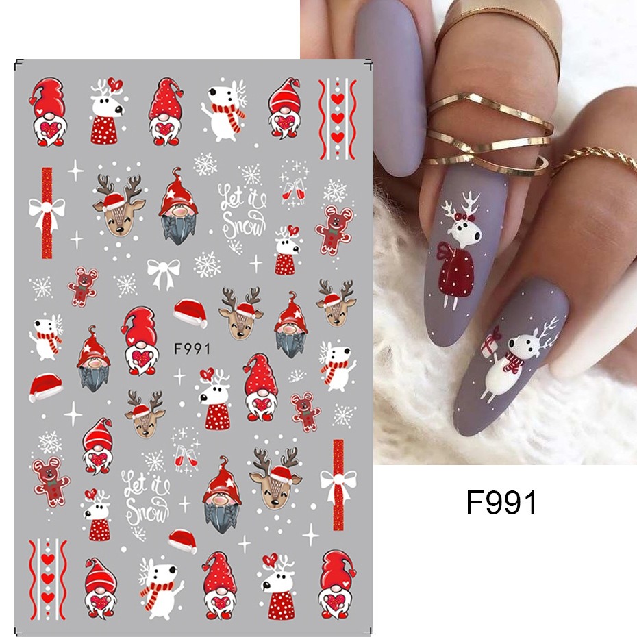 🎅Christmas Nail Art Stickers