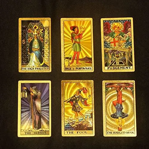 🔥Explore the Mystical World of Tarot Gold Foil Tarot🔮