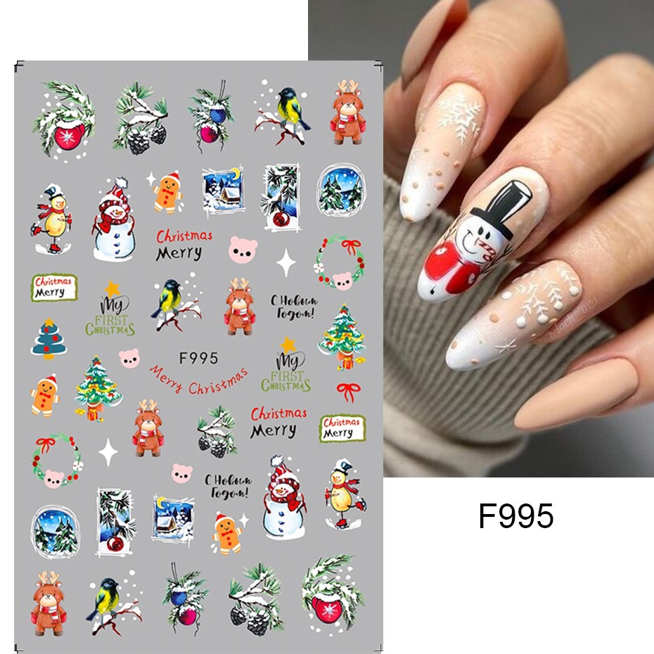 🎅Christmas Nail Art Stickers