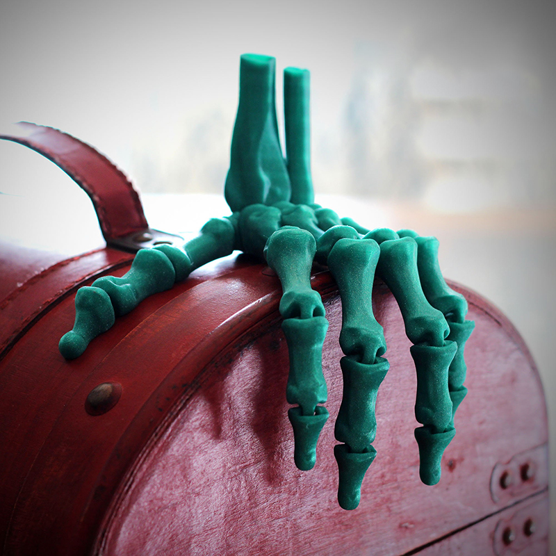 3D Printed Skeleton Hand