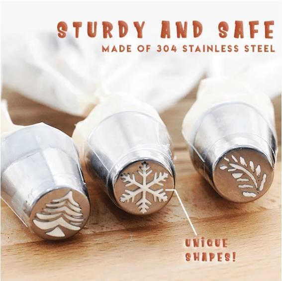 Christmas Nozzles Set-Grand Kitchen
