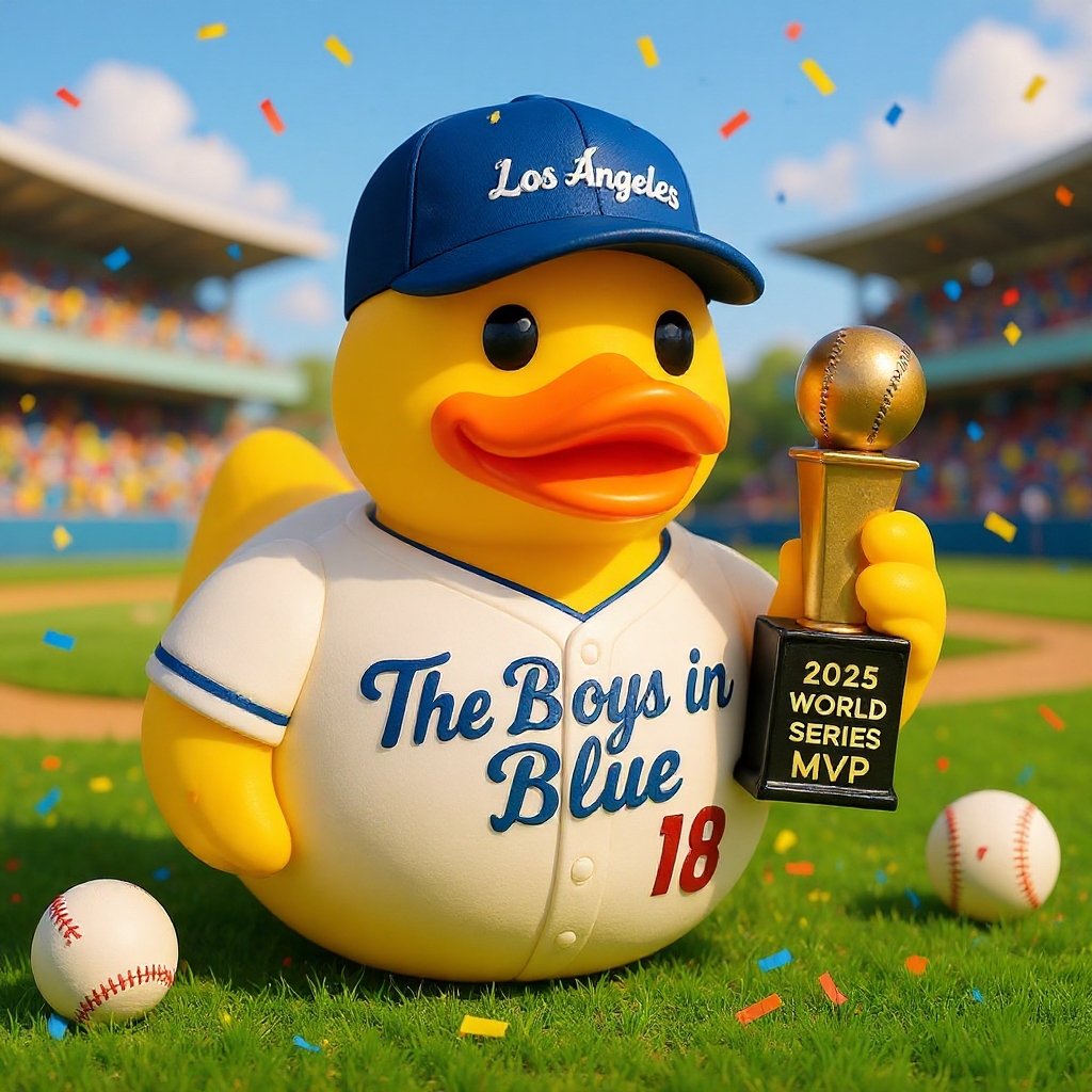 ⚾2025 Baseball Champions Rubber Duck