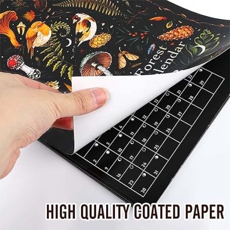 🎅CHRISTMAS GIFT 🎁2024 Dark Forest Lunar Calendar