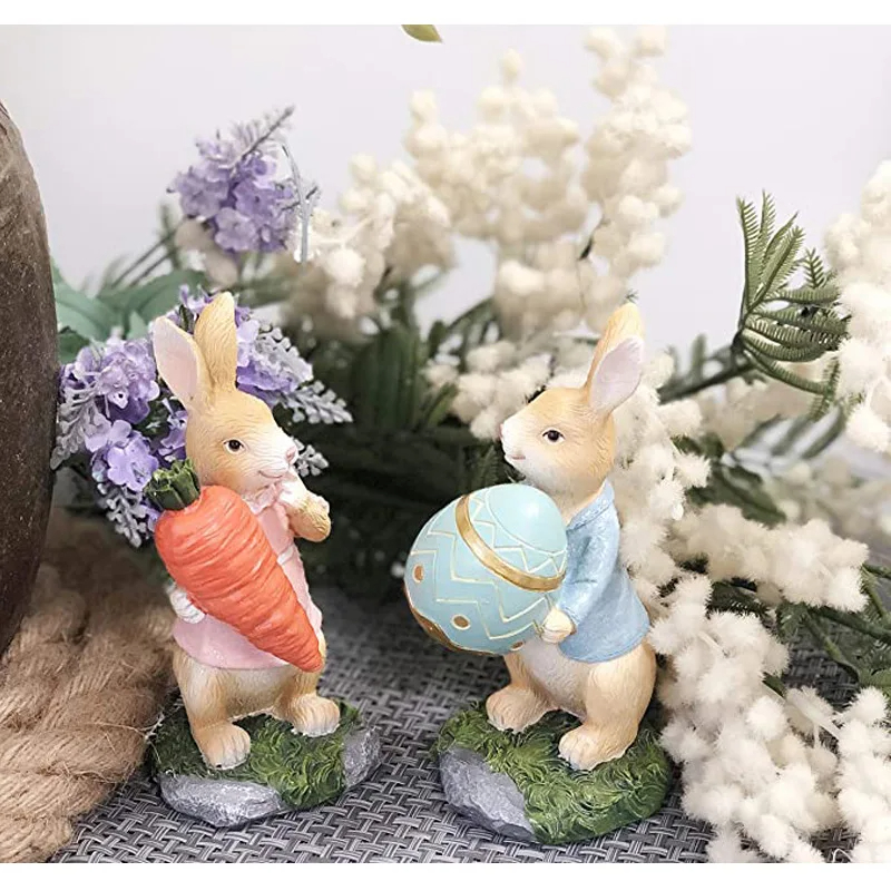Easter Carrot Bunny Statue🐇