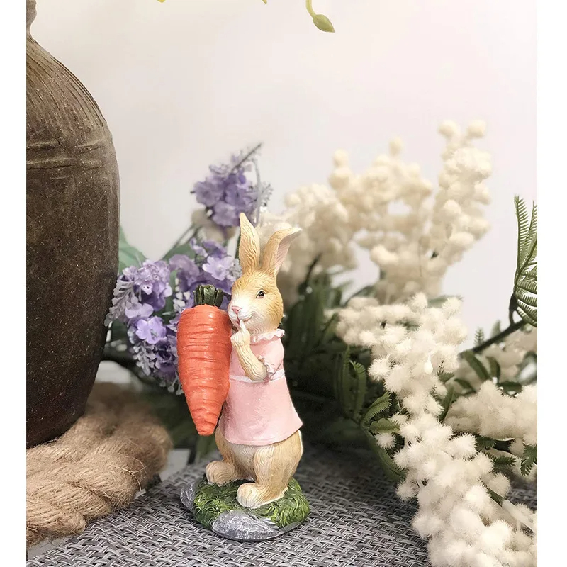 Easter Carrot Bunny Statue🐇