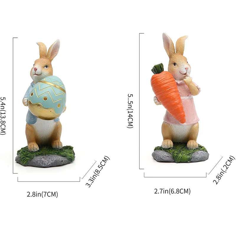 Easter Carrot Bunny Statue🐇