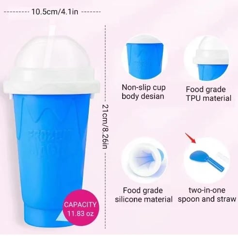 🌈💫 Promotion-SAVE 45% OFF🌈💫-Smoothie Slushy Cup