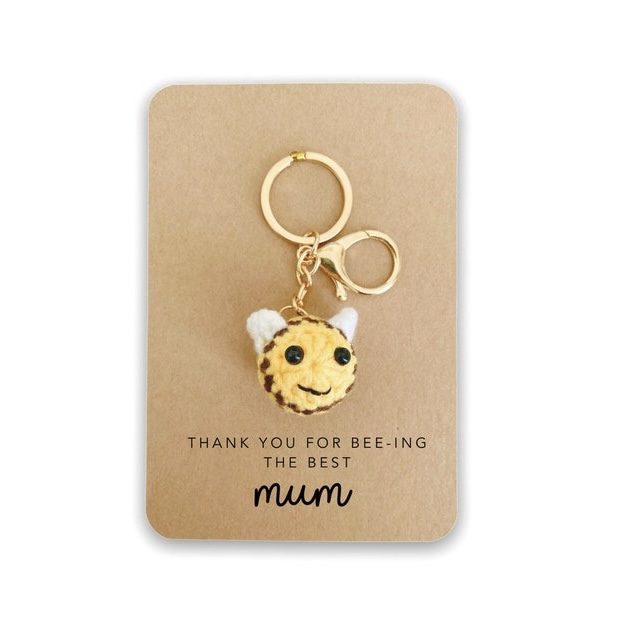🌈Cute knitted keychain-Mother’s Day gift