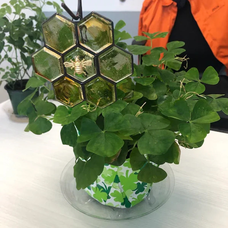 🐝Stained Glass Bee Ornament or Sun Catcher