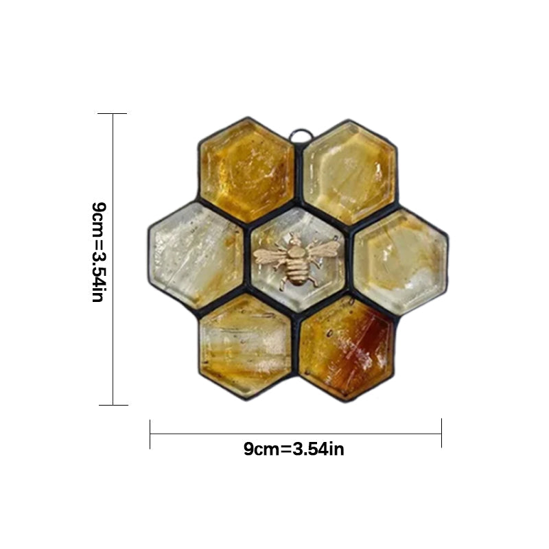 🐝Stained Glass Bee Ornament or Sun Catcher