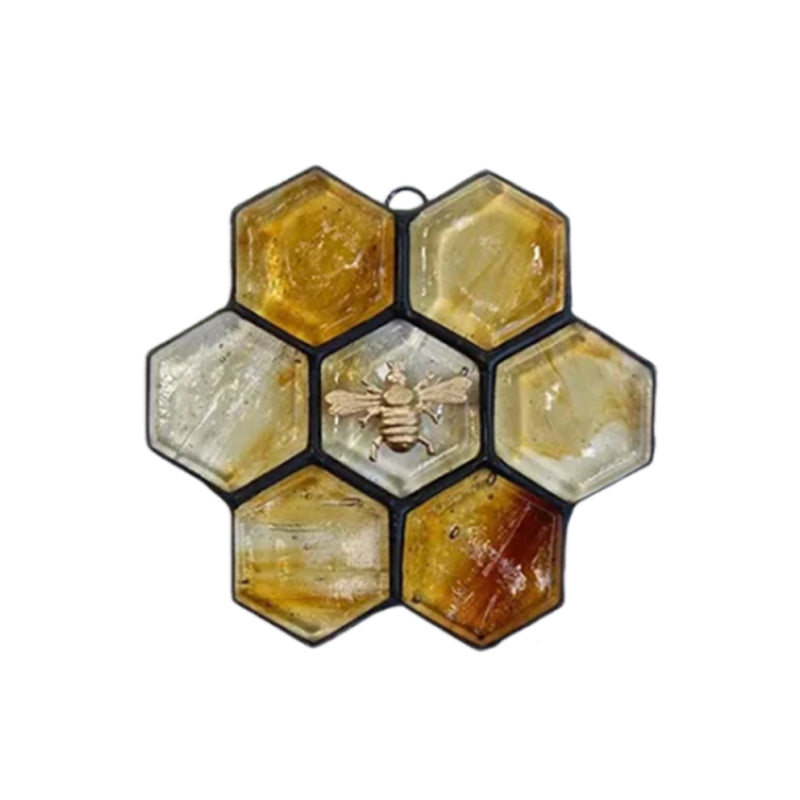 🐝Stained Glass Bee Ornament or Sun Catcher