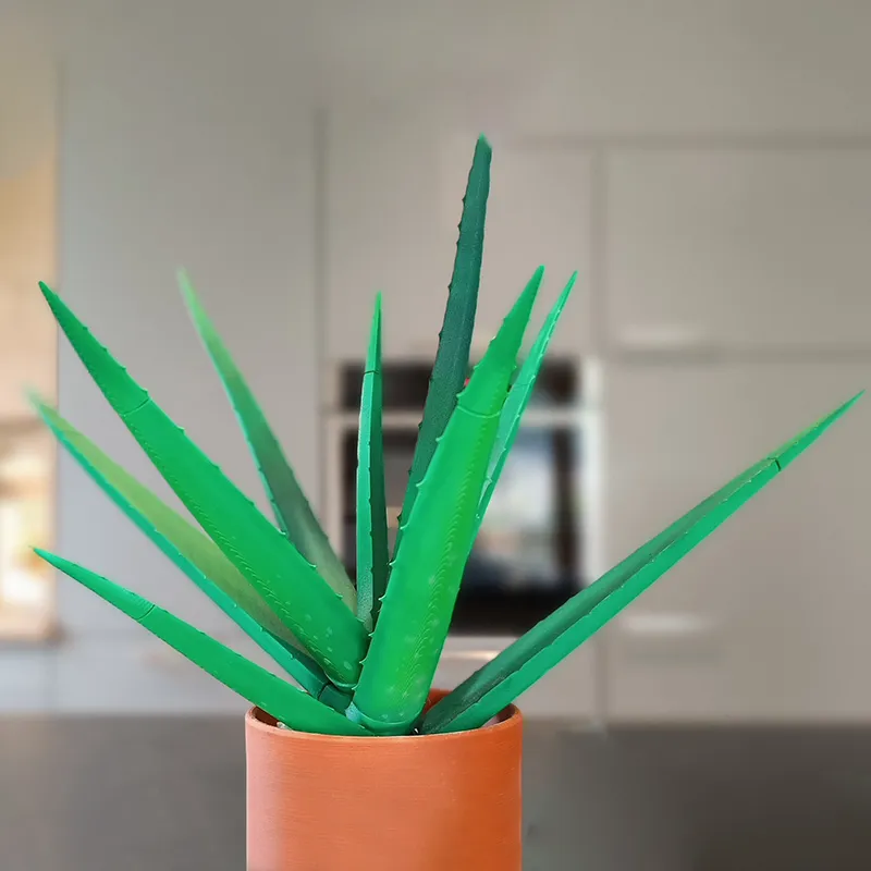 ✨3D Printed Aloe Vera Pen Plant