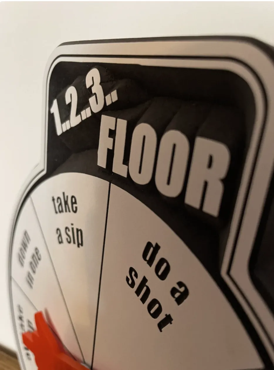 Adult Drinking Game Spinner