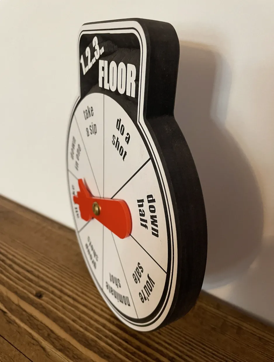 Adult Drinking Game Spinner