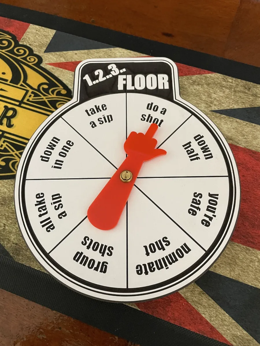 Adult Drinking Game Spinner