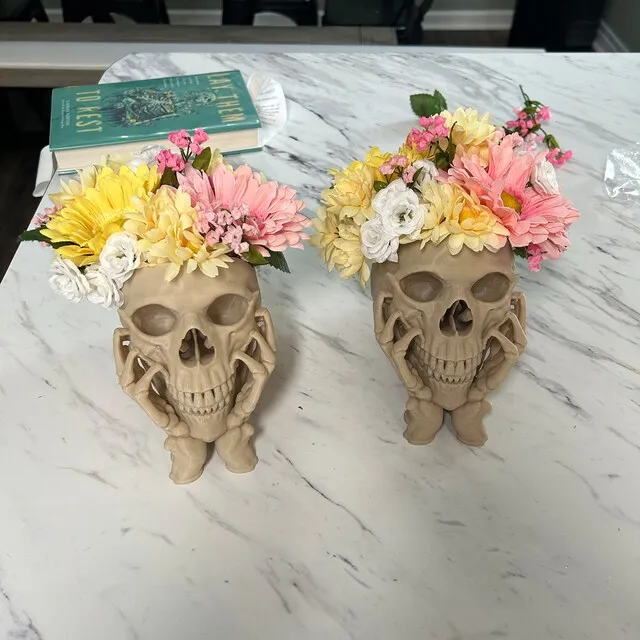 😈💀Skull Horror Planter