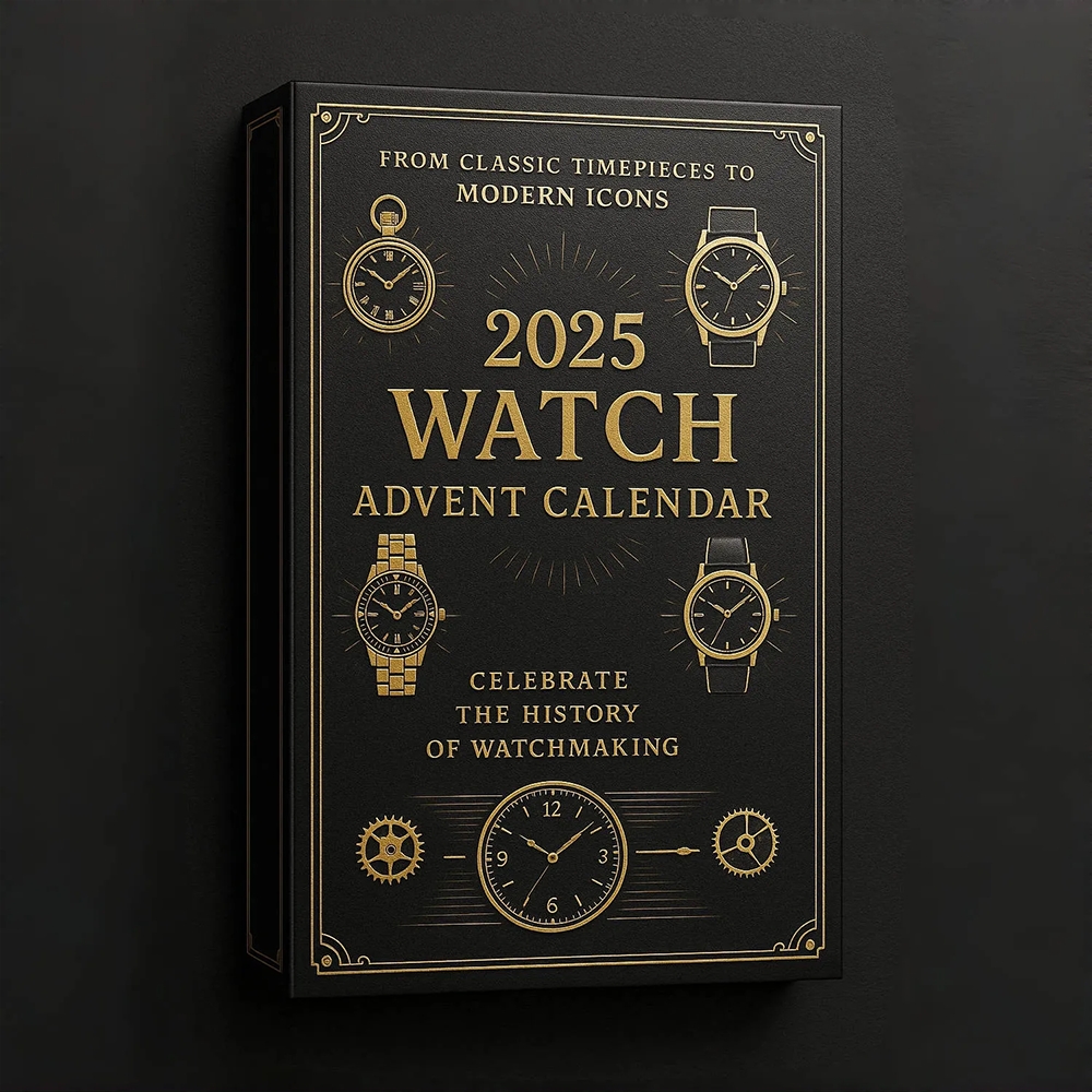 Watch Advent Calendar 2025 Classic And Modern Timepiece Collectibles Gift Set