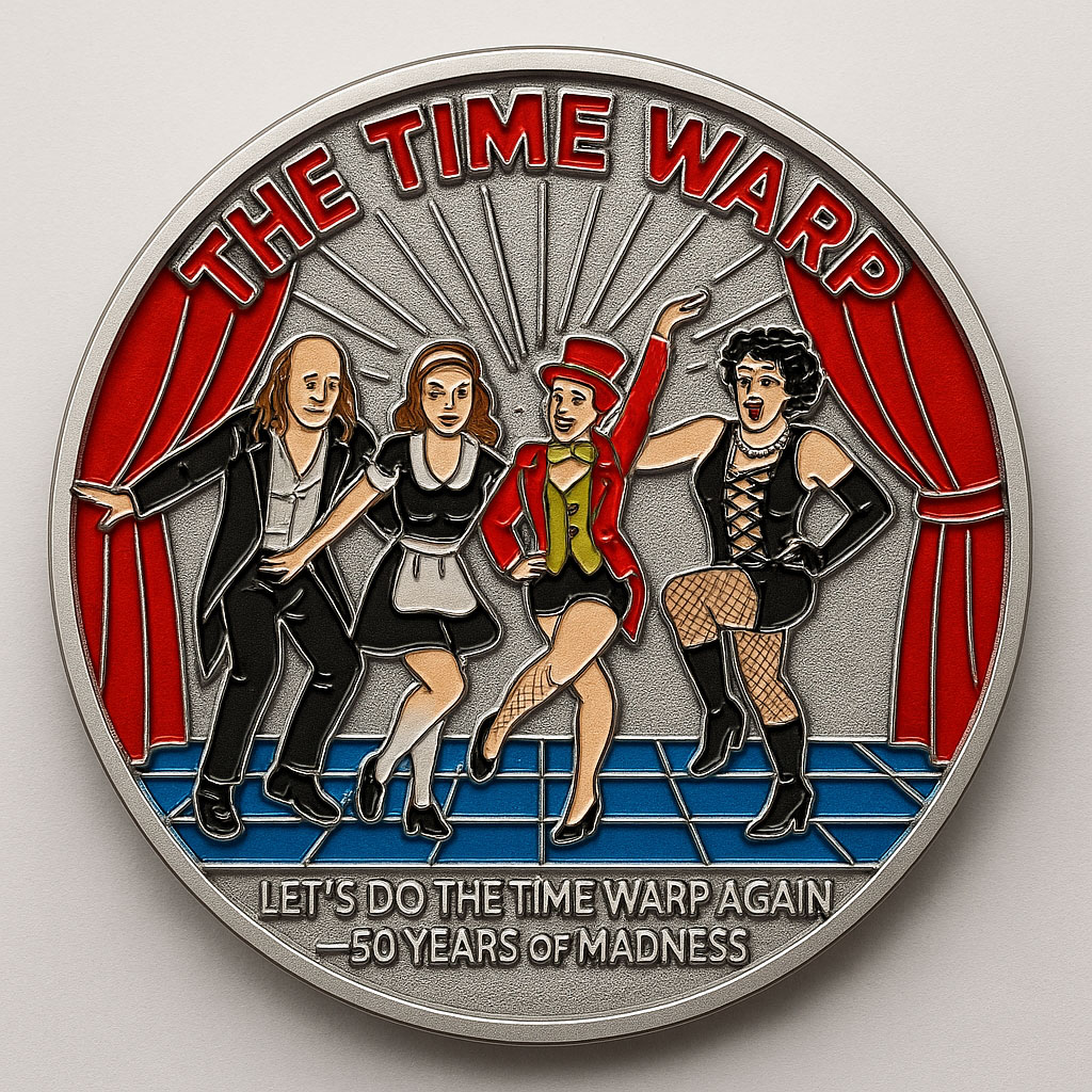 THE R💋CKY HORROR SHOW 50th Anniversary Commemorative Coin