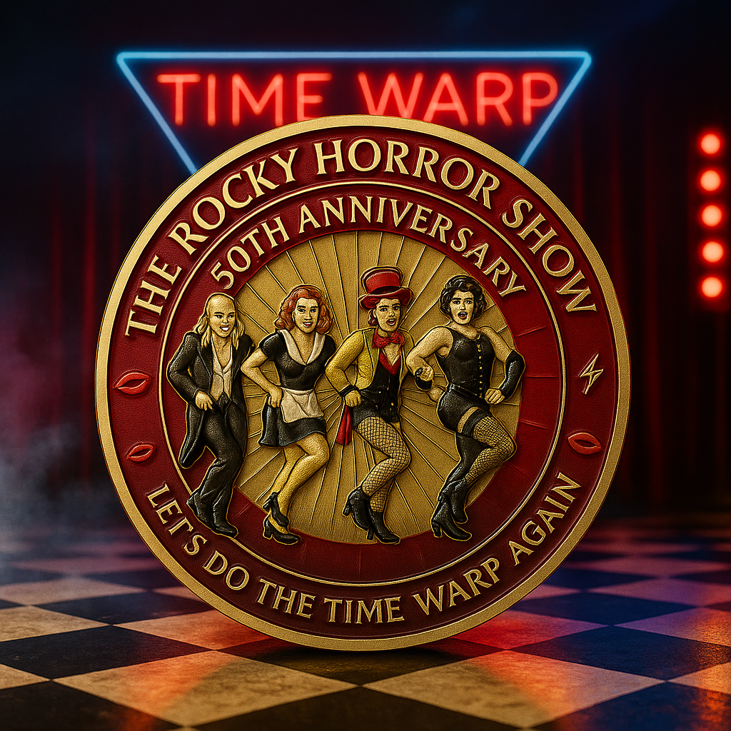 💋 The Rocky Horror Show 50th Anniversary Commemorative Coins