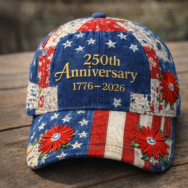 🔥🔥New Year 50% Off--US Vintage Country Style 250th Anniversary Hat