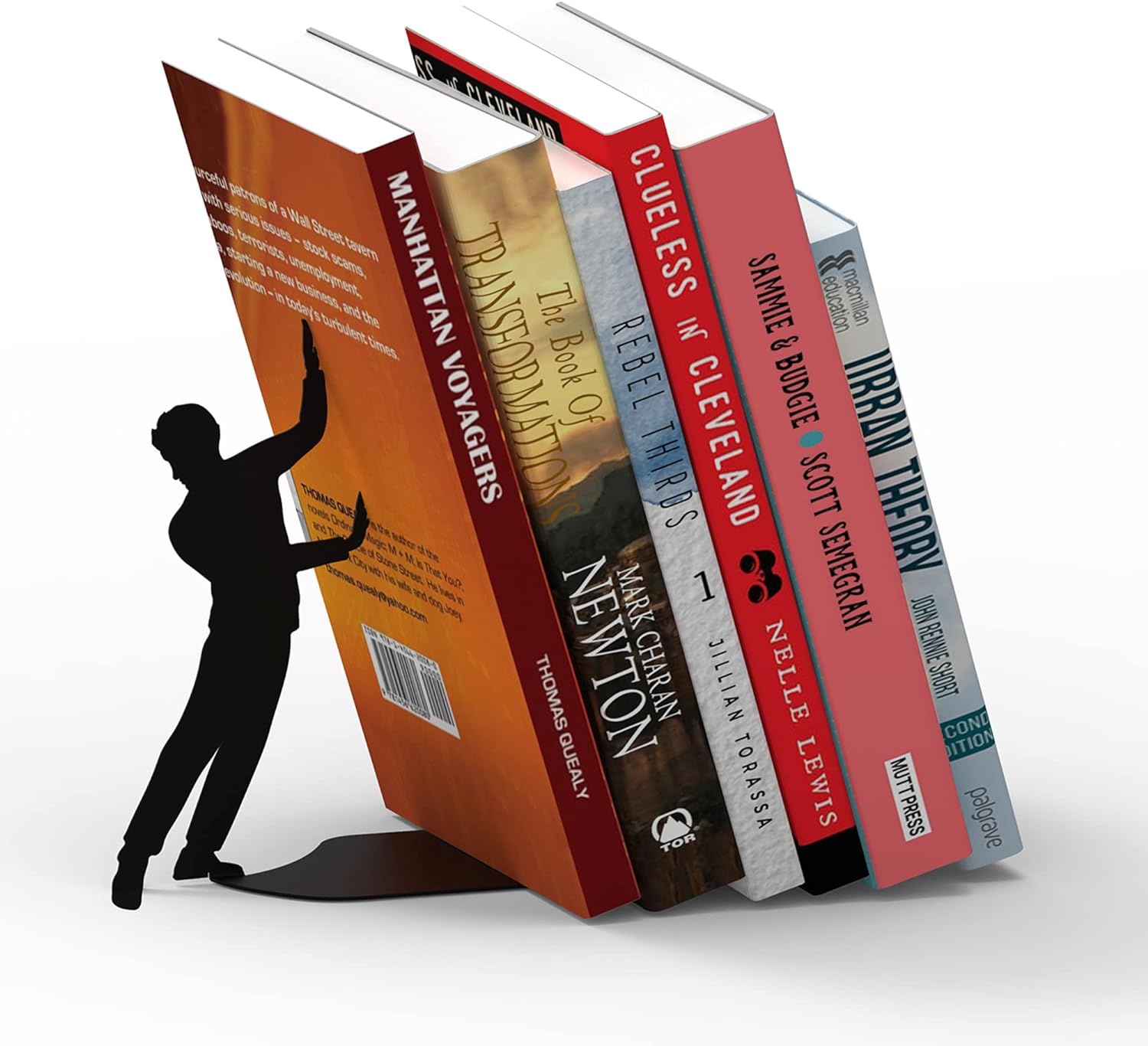 Black Metal Bookend Model