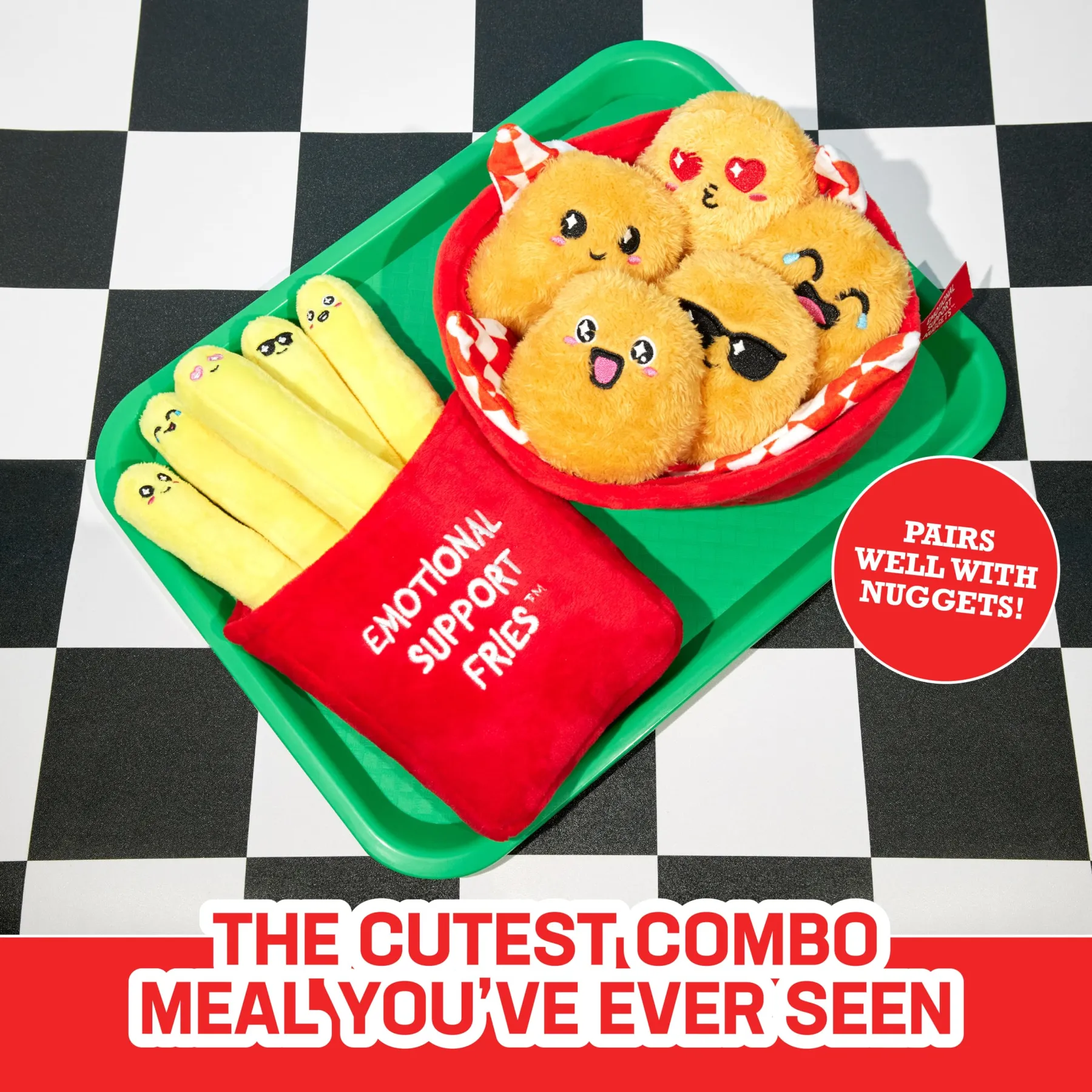 🍟Emotional Support Fries - Plush Toy