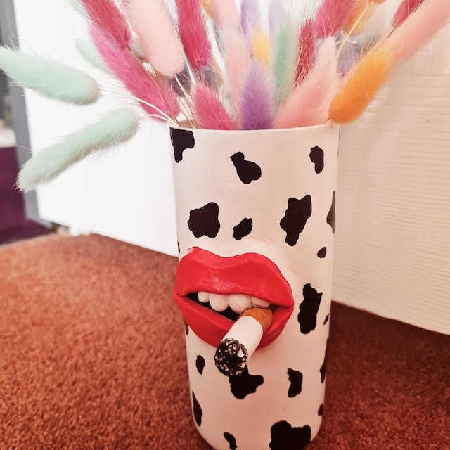 Quirky Weird Fun Planter and Pen Holder